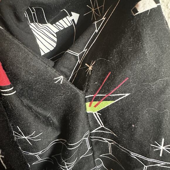 Lindy Bop Dress 4 Black Cat Dog Cocktail Bar Print Flared Twee Retro 50’s - Picture 8 of 10